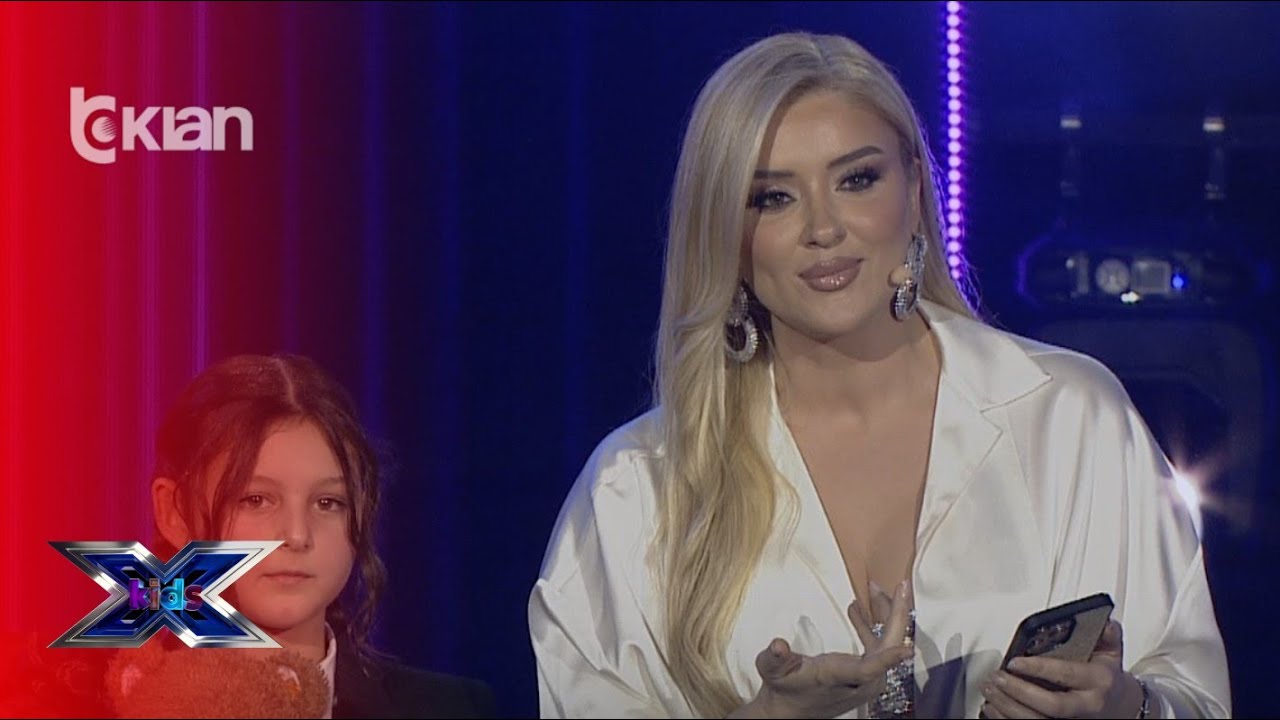 “Je si bombon”, Alketa Vejsiu i bën këngë vetes me AI në “X Factor Kids”