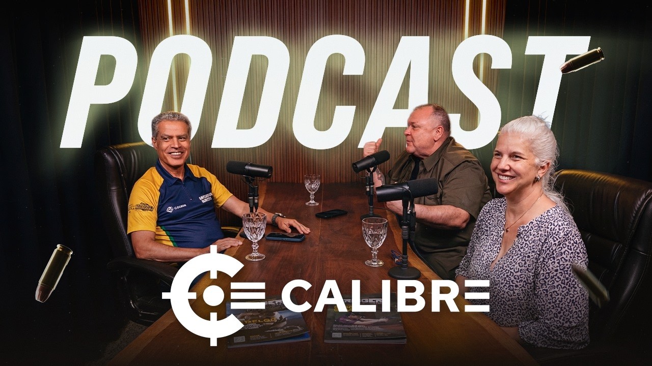 O Início do Tiro, Armas e Parceria Renovada! | Podcast Calibre com Tatai da Springfield e Kelly 🇧🇷🎯