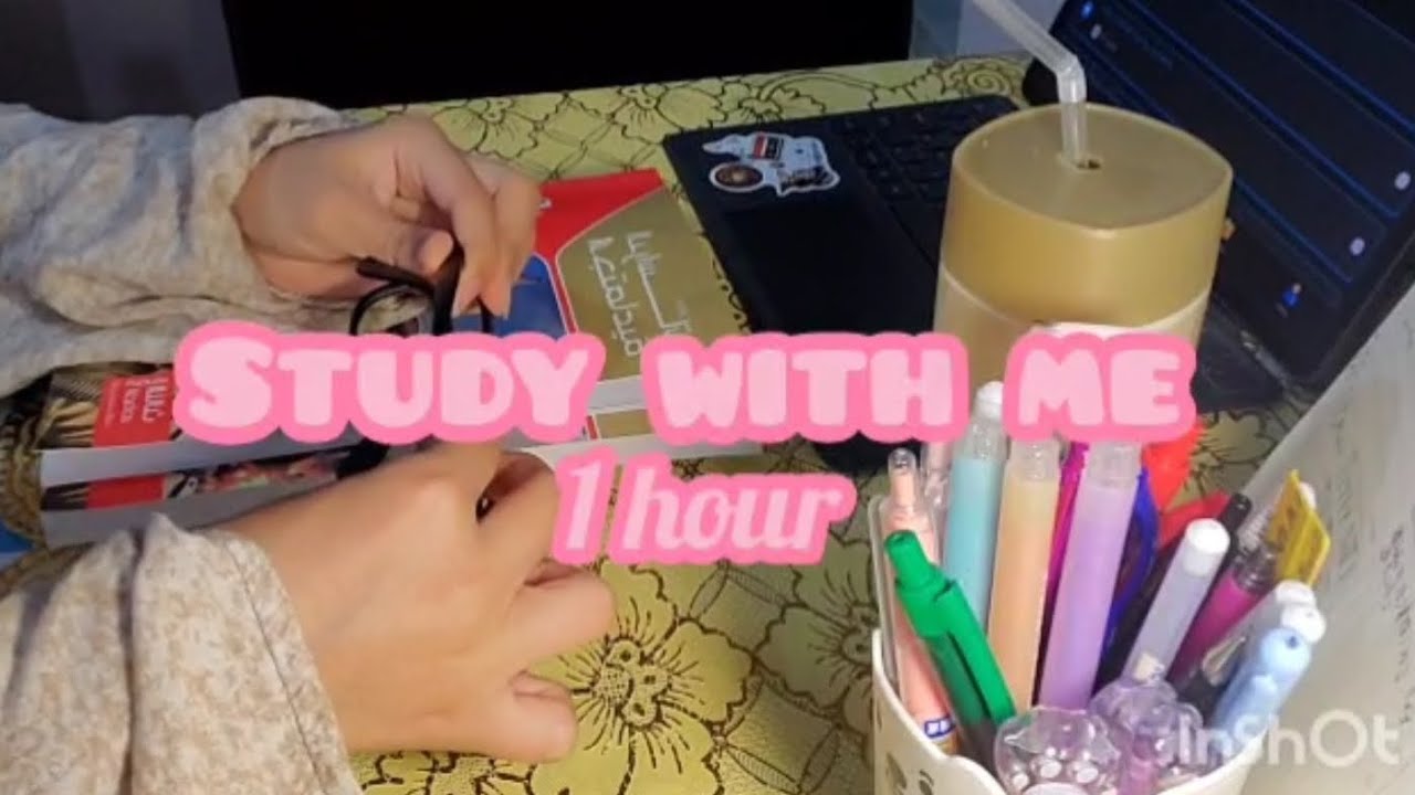 Study with me for 1 hour⏳📚 | In silence 🤍