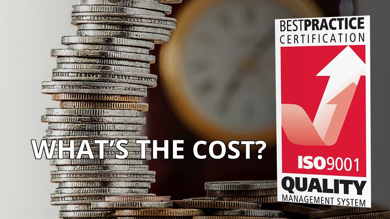 WHAT DETERMINES THE  COST TO GET ISO 9001 CERTIFIED?