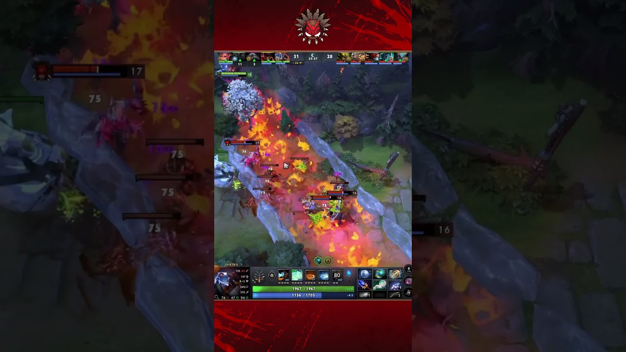 Valve Broke This Jakiro Midlane Carry Build in 7.41a Dota 2