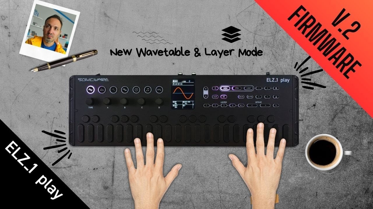 ELZ_1 Play v.2: Layer Mode and New Wavetables for Complex Sounds