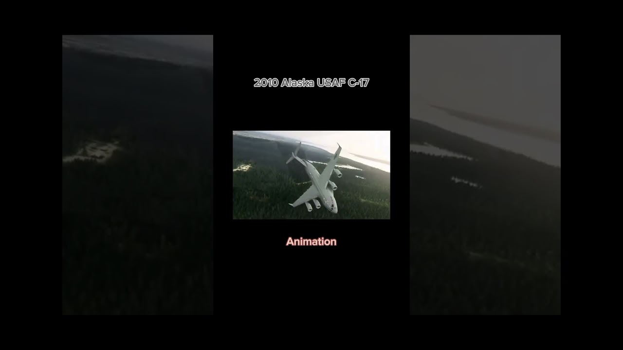 Plane crashes Animation vs Real life part 8 #planecrash #viral