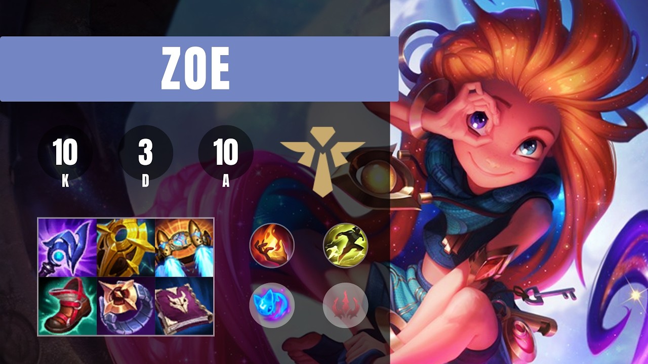 Zoe Support vs Leona - EUW Challenger Patch 26.10