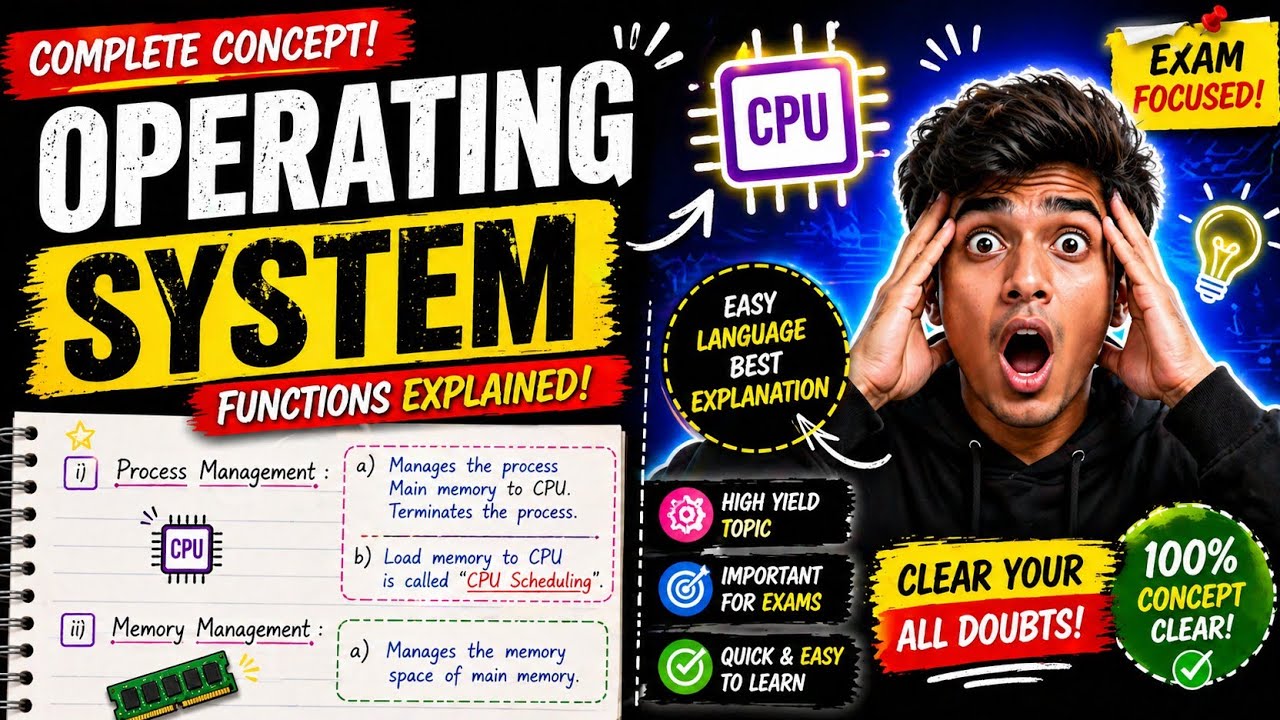 What is Operating System ? | Detail Explained with Examples