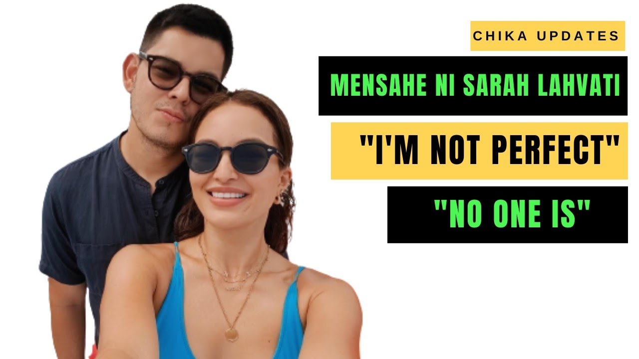 SARAH LAHVATI'S BIGGEST INSECURITY, AYAW NYA NG ITAGO! #richardgutierrez #sarahlahbati