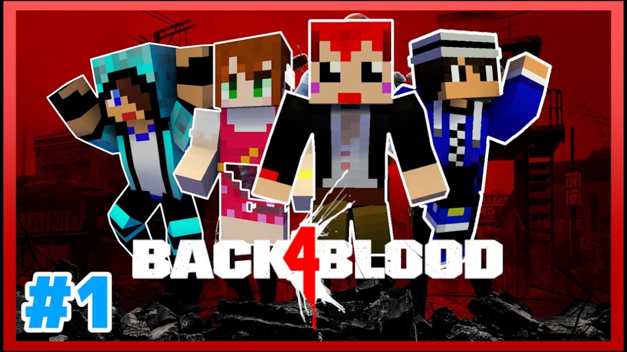 #1【Back 4 Blood】あかがみん4人で生き残れ!!【とも/ソーラ/wato/アイク/B4B/バック4ブラッド】