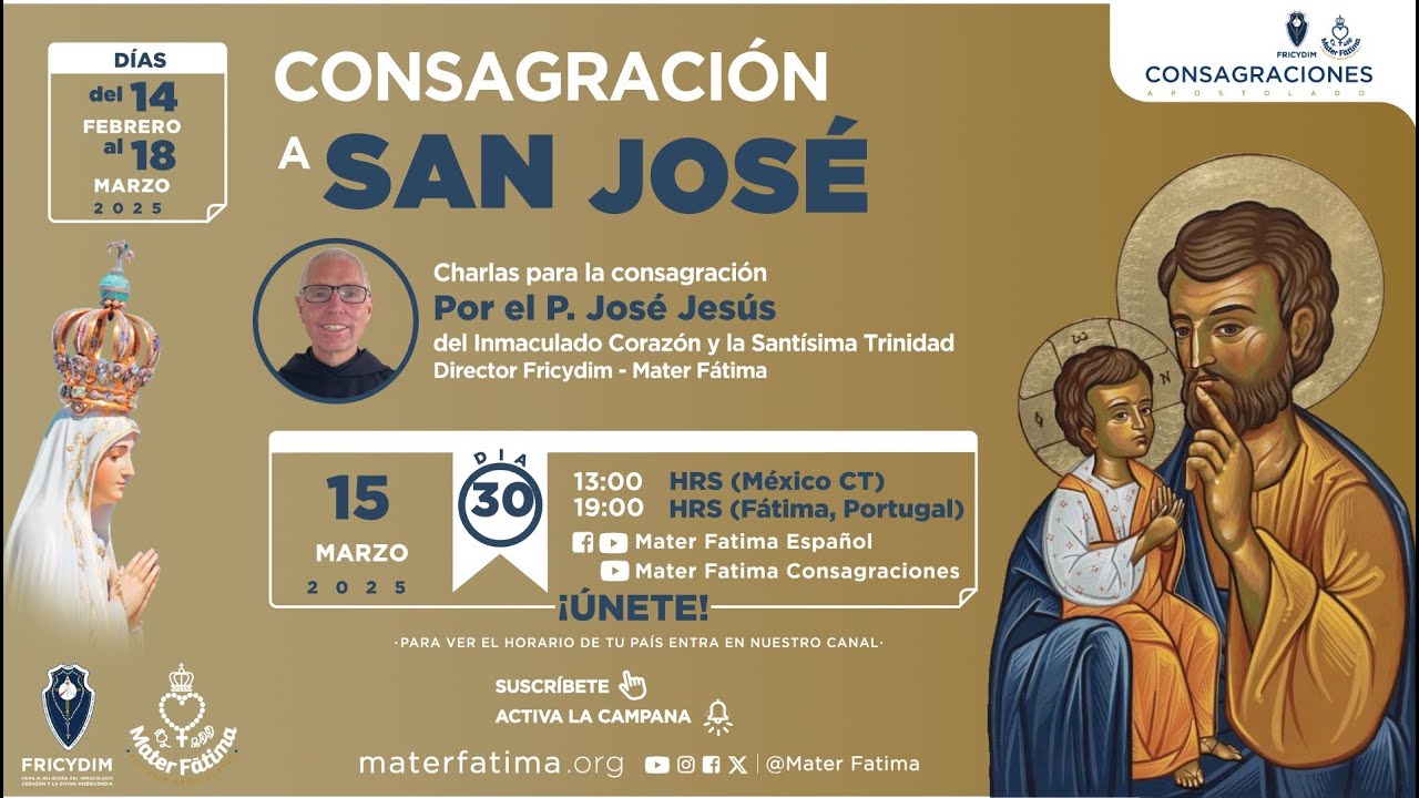 Día 30 - Charlas para la Consagración a San José