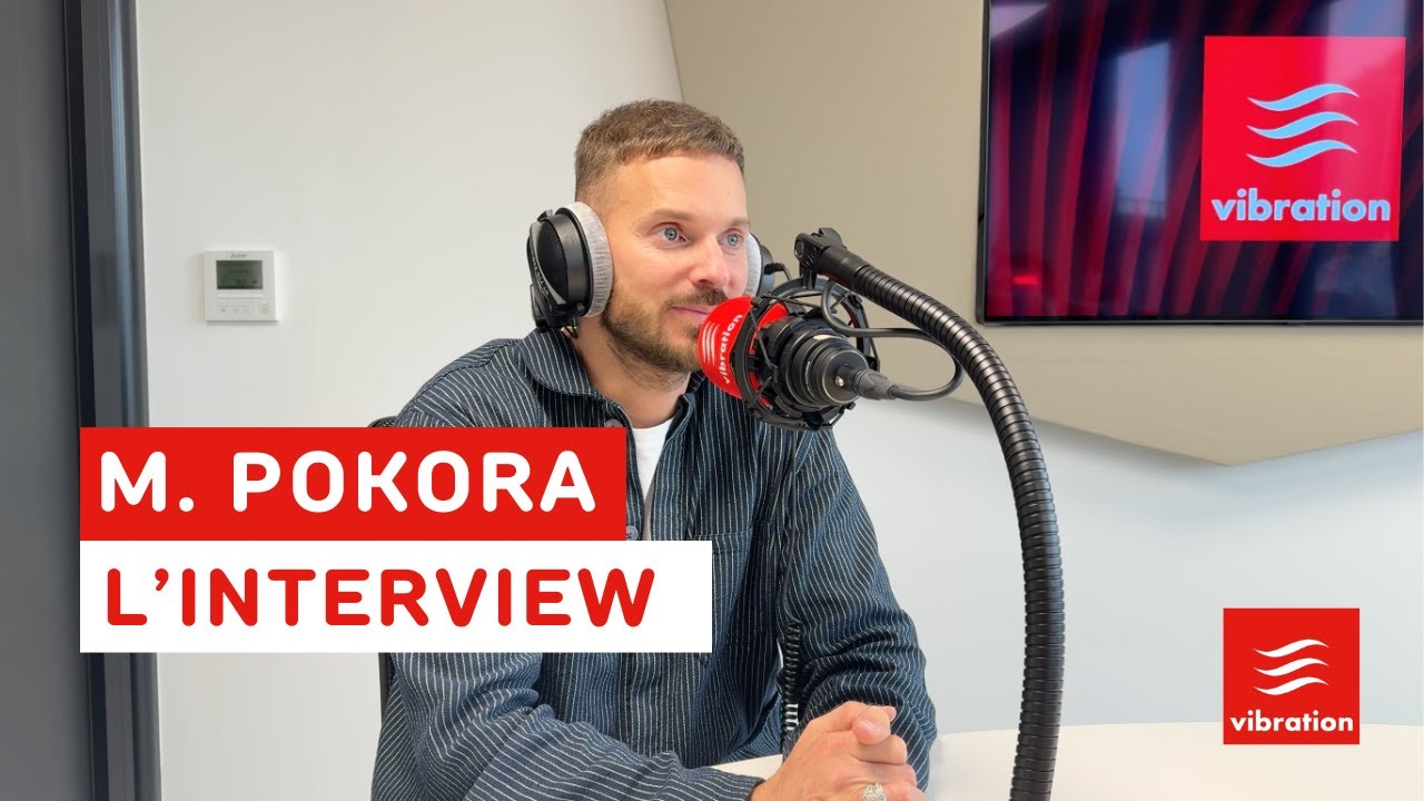 M. Pokora en interview sur Vibration