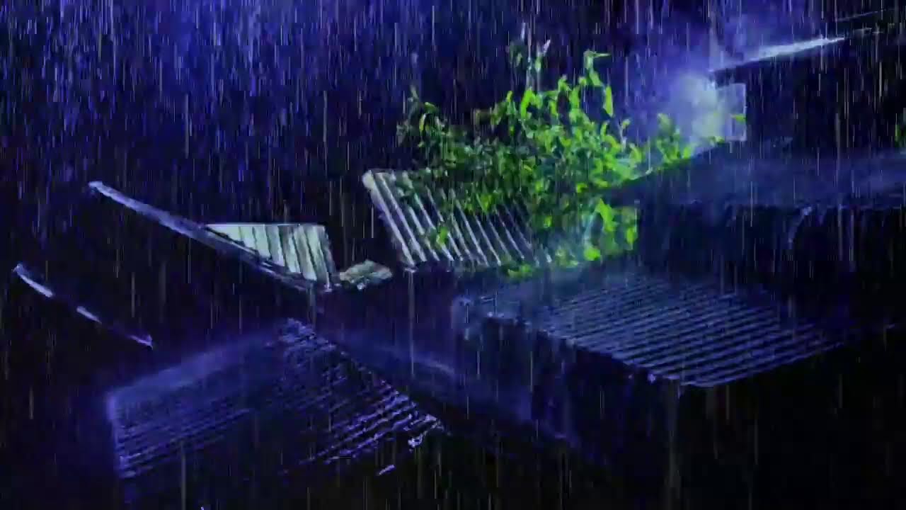 No Ads Rain Sounds for Sleeping – Calming Rain and Thunder Sounds All Night