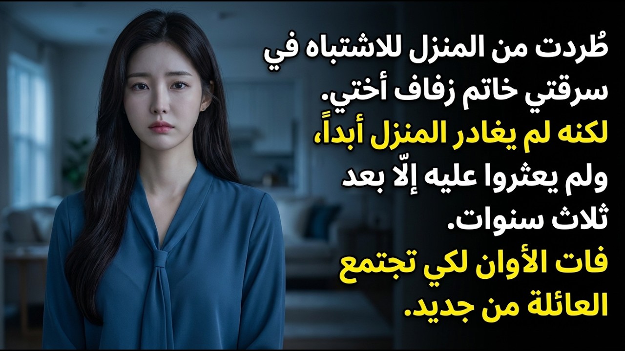 اتهموني زورًا بسرقة خاتم الزفاف… وبعد سنوات وجدوه في