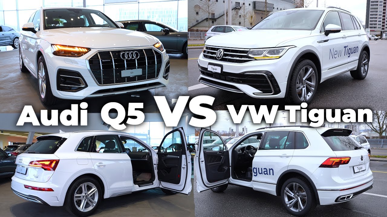 Audi Q5 2021 vs Volkswagen Tiguan 2021 | Which would you choose ?