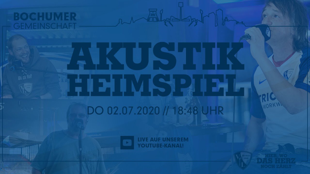 🔴 LIVE | Akustik Heimspiel mit Jo Hartmann, Dominik Buch & Ansgar Borgmann