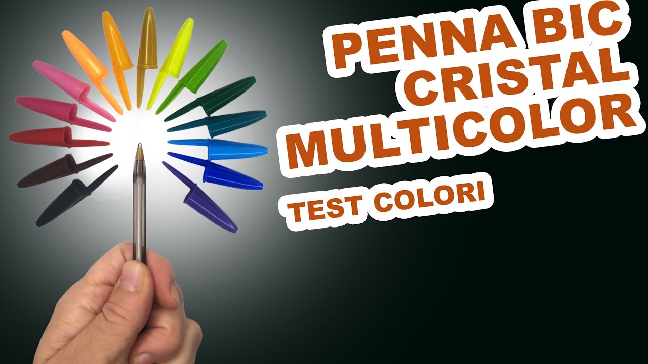 Penna BIC Cristal Multicolour Alla scoperta dei colori