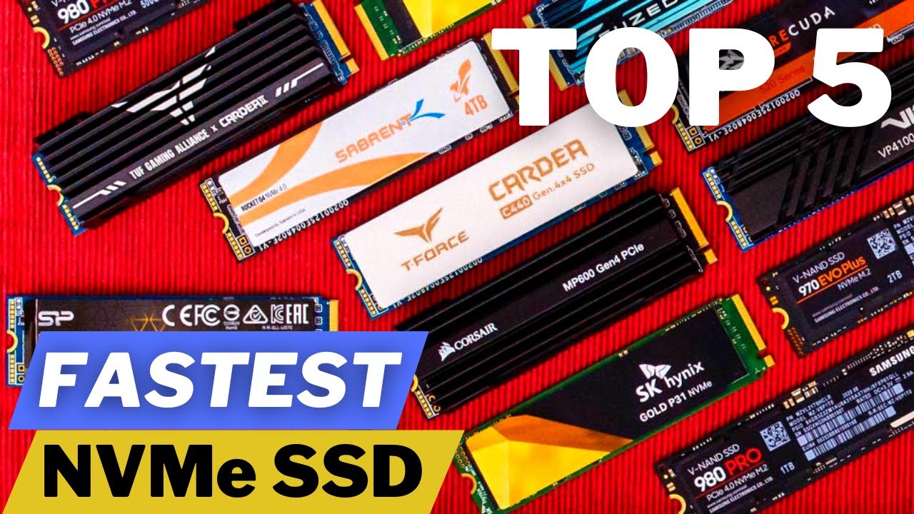 Top 5 Fastest NVMe SSD's - ⭐ 5 Best Picks (Buyers Guide And Review) in 2022