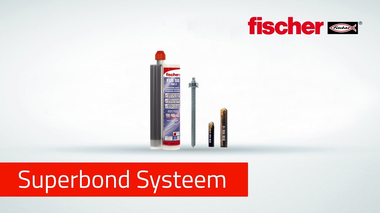 Chemisch ankersysteem fischer Superbond systeem FSB