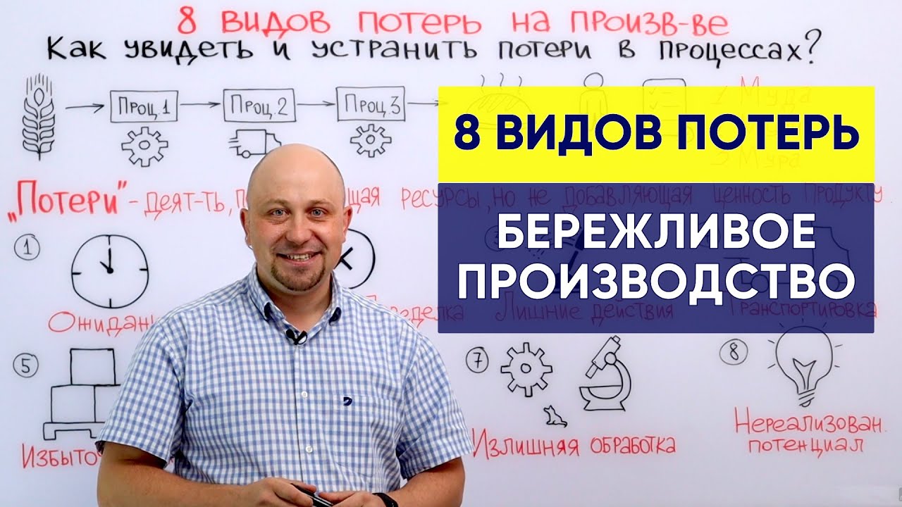 7 (+1) видов потерь | Основы Бережливого производства (Lean Production)