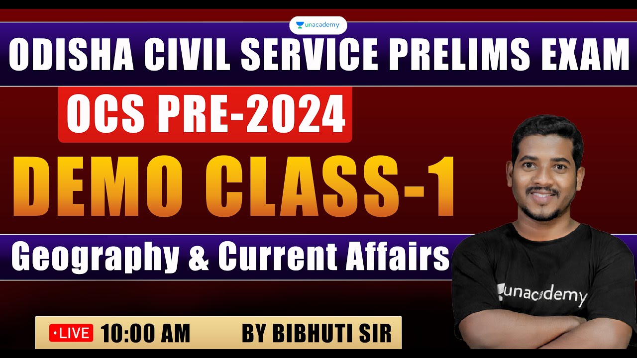 Free Demo Class | OCS Prelims 2024 | Bibhuti Sir | Unacademy OPSC