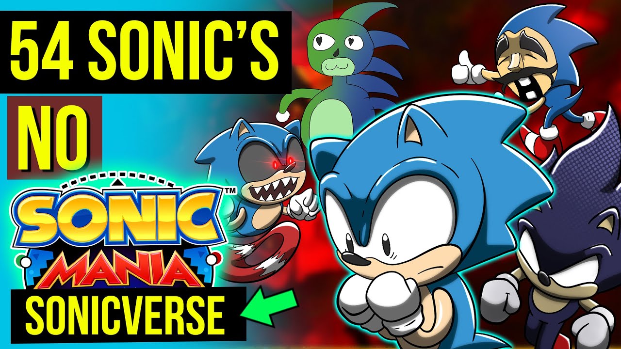 54 SONICS ВМЕСТЕ В SONIC MANIA 😱 | SONICVERSO