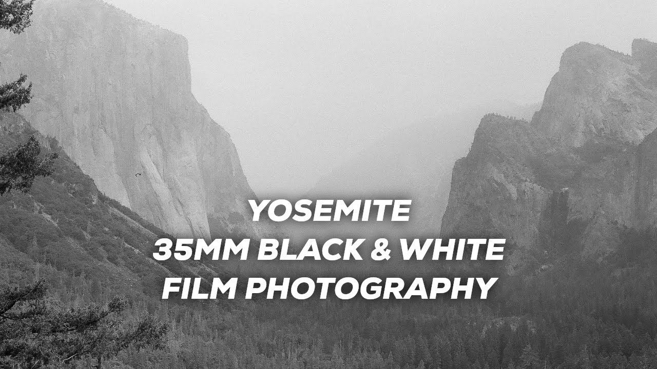 Exploring Yosemite in Black & White (Pentax K1000) (35mm Film Photography)
