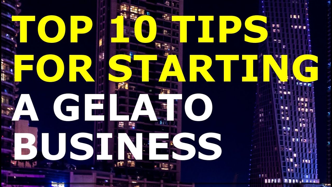 How to Start a Gelato Business | Free Gelato Business Plan Template Included