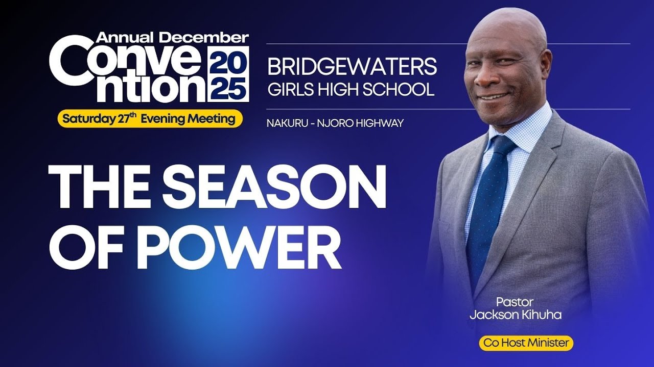 27.12.2025 // THE SEASON OF POWER // Pst Jackson Kihuha