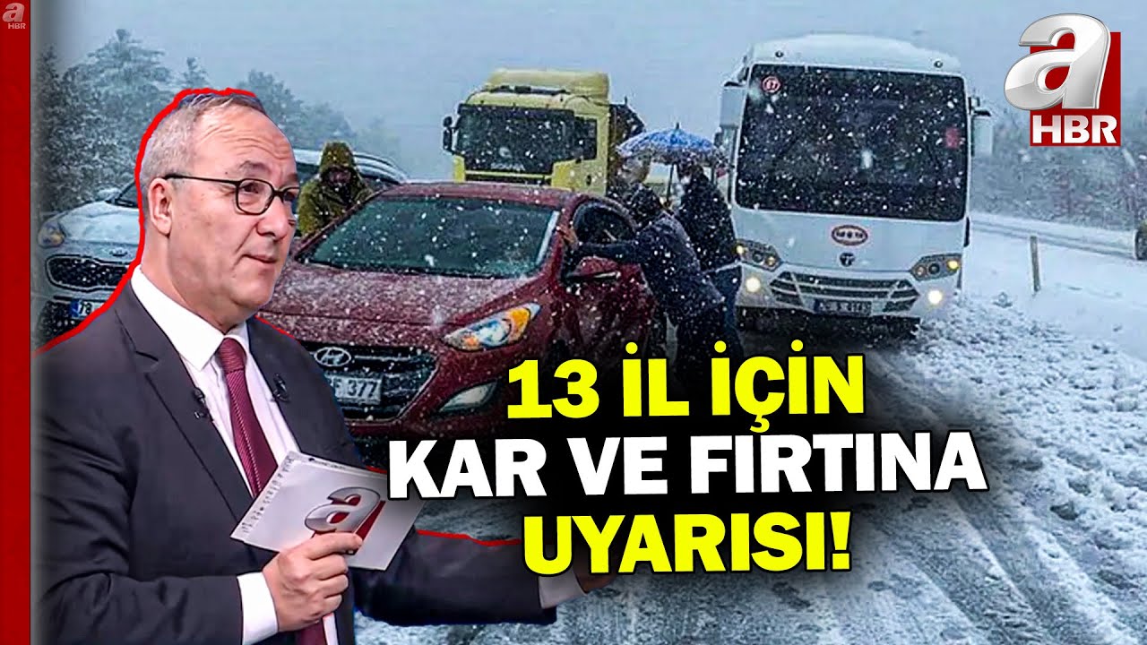 Kar ve fırtına uyarısı! Yurt genelinde hava nasıl olacak? | A Haber