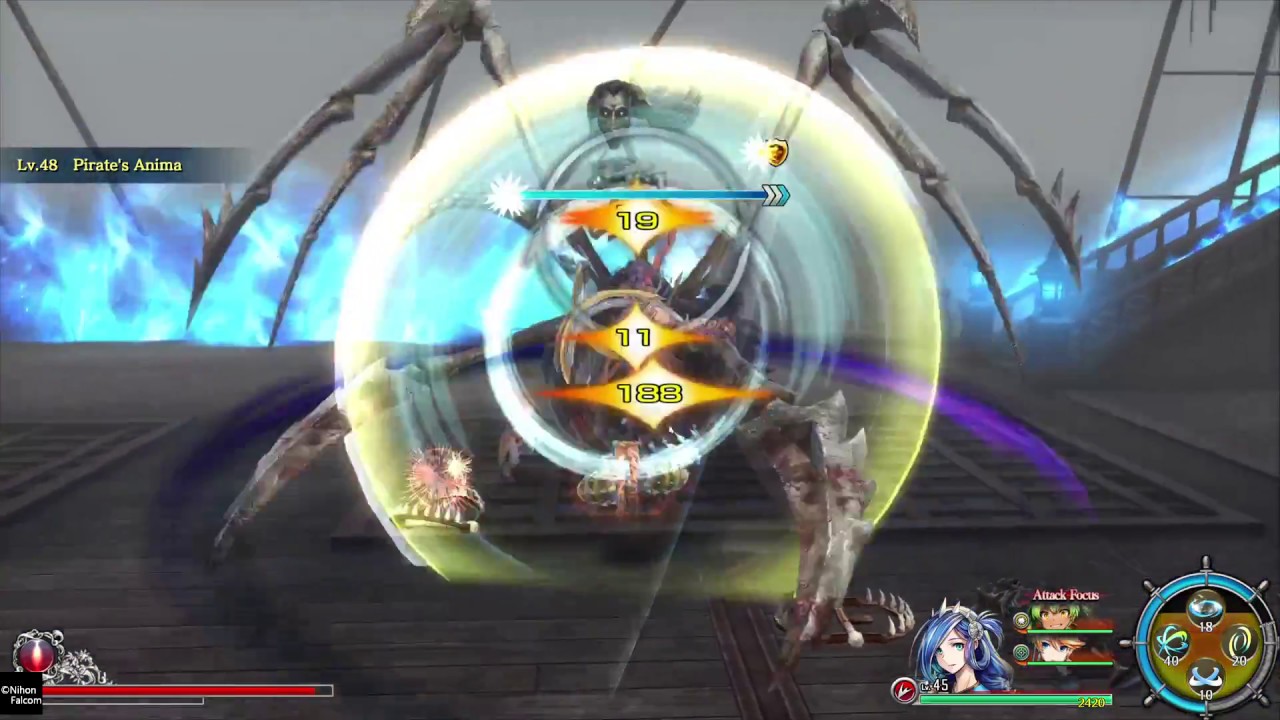 Ys VIII - Boss 21: Pirate's Anima (Inferno)