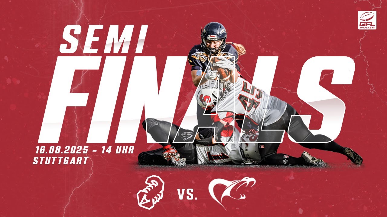 🔴🏈 KOBRAS LADIES at SCORPIONS SISTERS | Berlin AT Stuttgart #americanfootball #GFLWOMEN #gflw #afvd