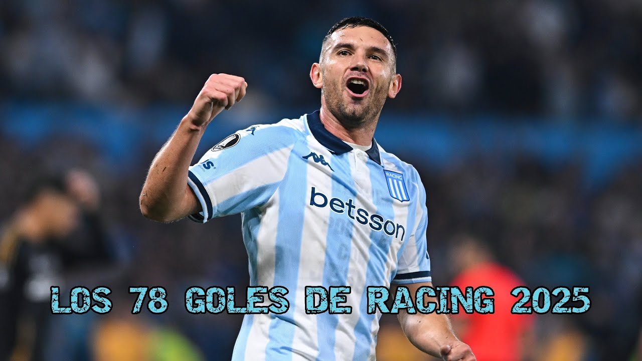 ⚽ Todos los 78 goles de Racing en 2025