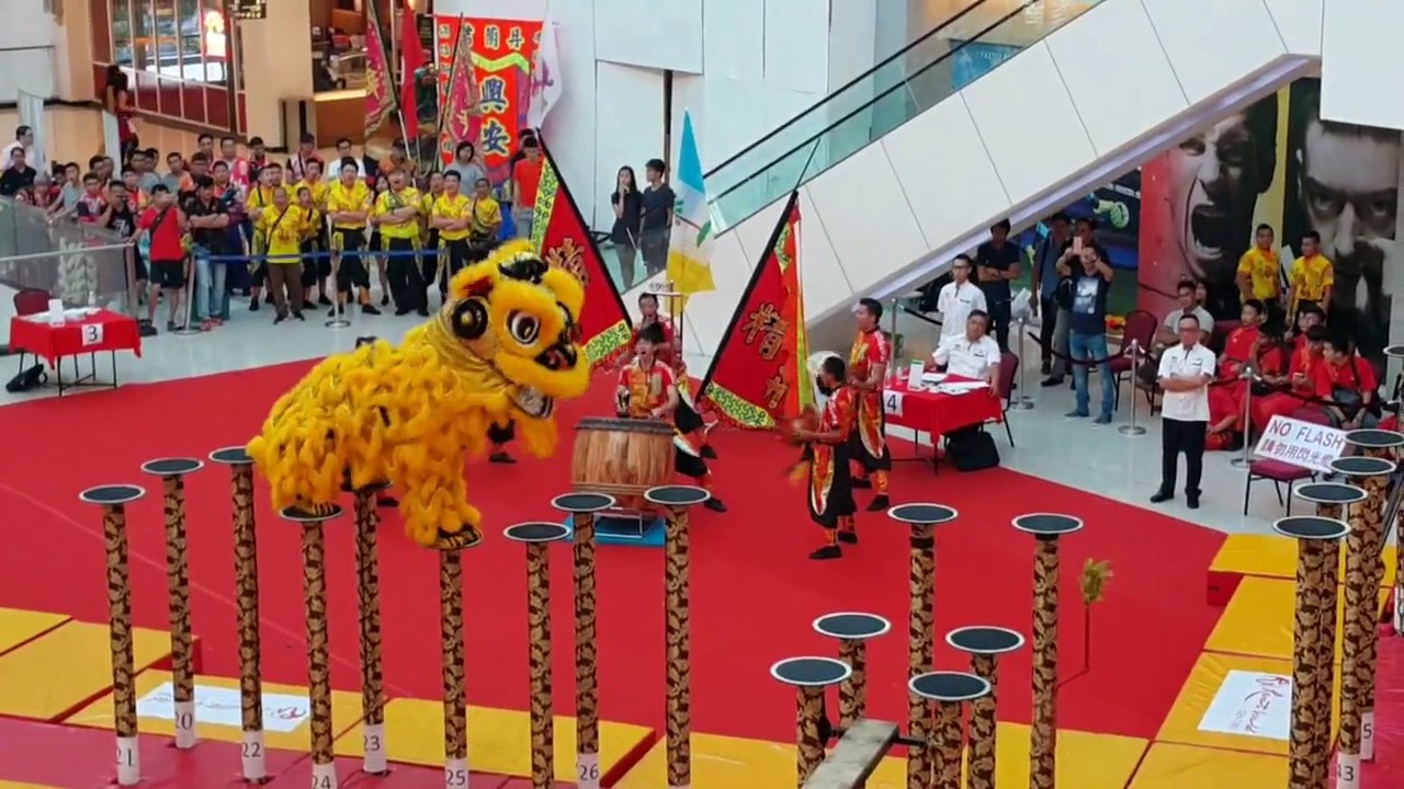 2017 18th Malaysian National Lion Dance Championship槟城精形体育会 Score:9.06