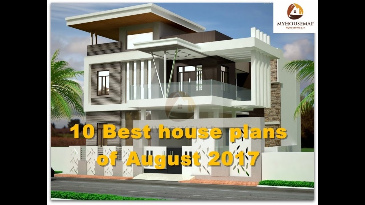 10 Best house plans of August 2017 | Indian home design ideas