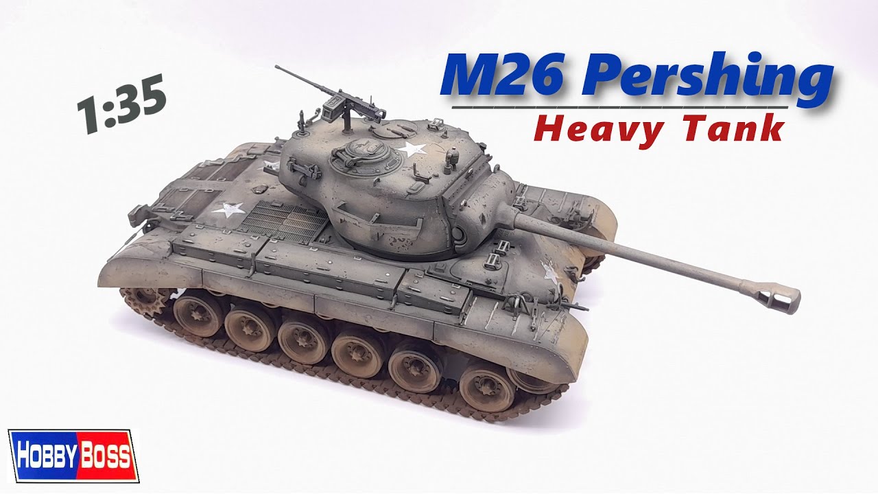 M26 Pershing Heavy Tank - 1:35 - Hobby Boss