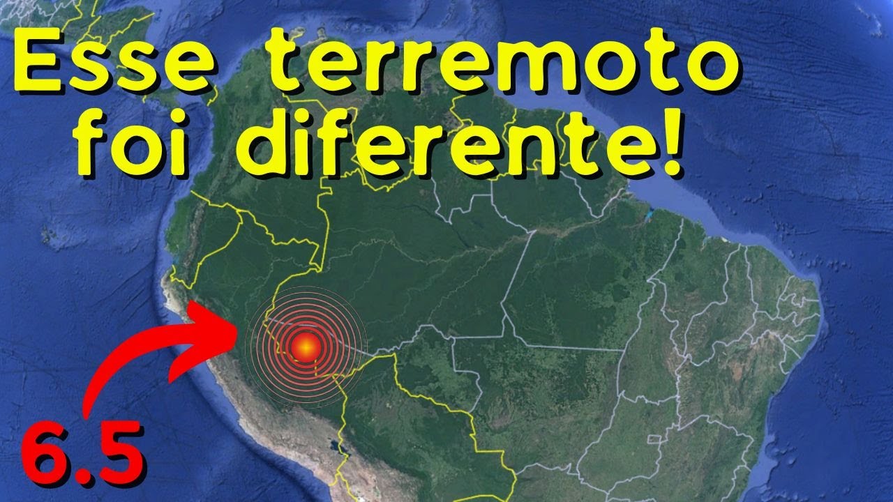 ACONTECEU o MAIOR TERREMOTO no Brasil! Atingiu o Acre e foi diferente dos outros!