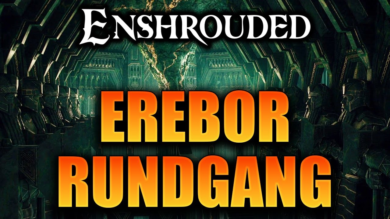 Der große Rundgang durch EREBOR! 10000 Stunden Arbeit von 33 Spielern in Enshrouded!