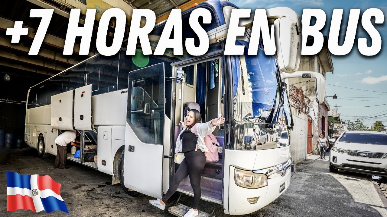 🇩🇴 Viajando en BUS por REPUBLICA DOMINICANA | ¿Es tan malo?