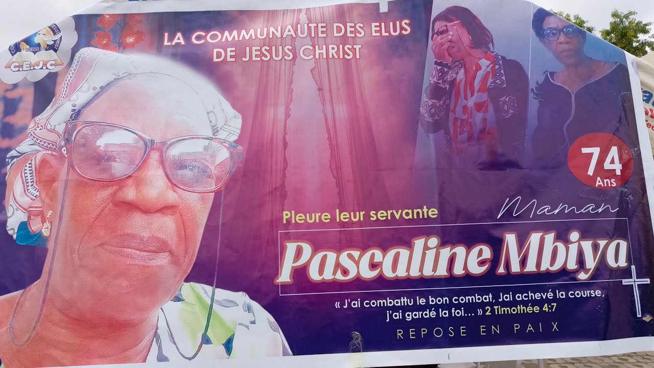 LES OBSÈQUES DE MAMAN PASCALINE MBIYA.