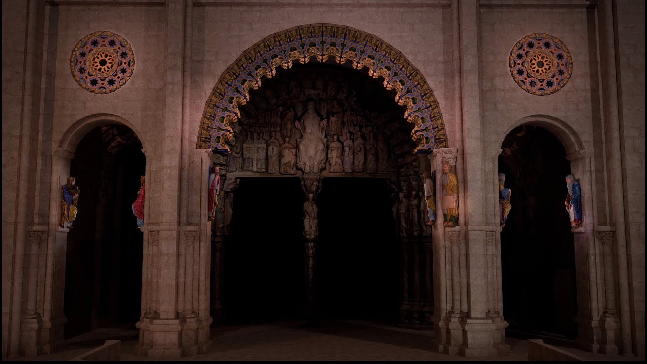 Reconstrución integral da fachada do Pórtico da Gloria