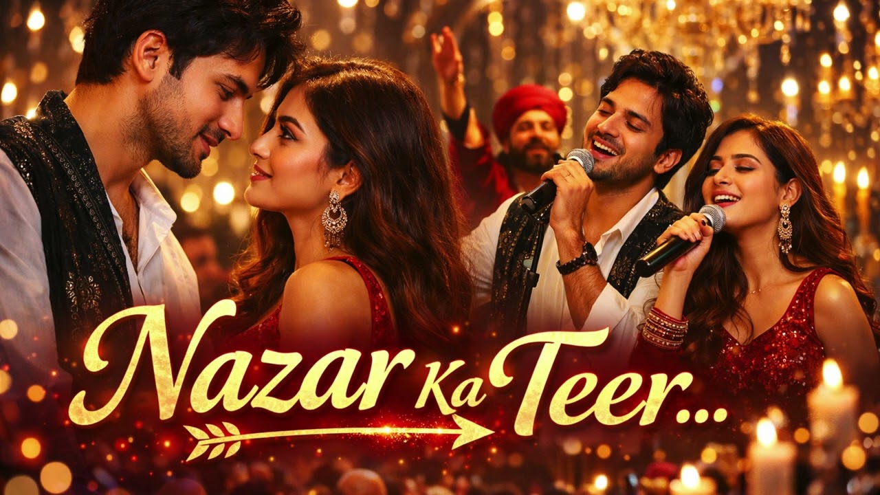 Nazar Ka Teer | romantic| Sufi rock fusion| Hindi love song| love at first sight song| Bollywood pop
