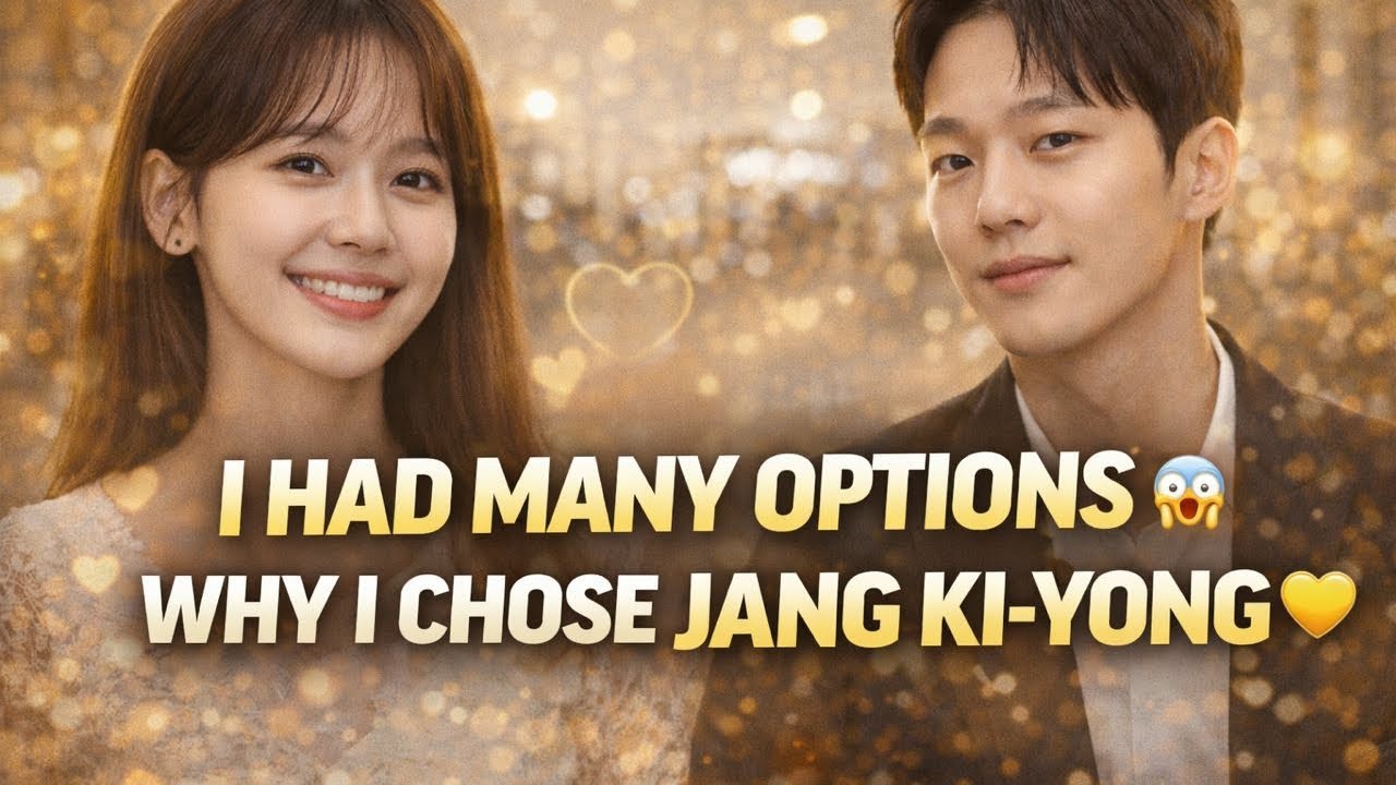 “OMG Ahn Eun-jin Reveals Why She Chose Jang Ki-yong Fans Are Shocked”😮💗