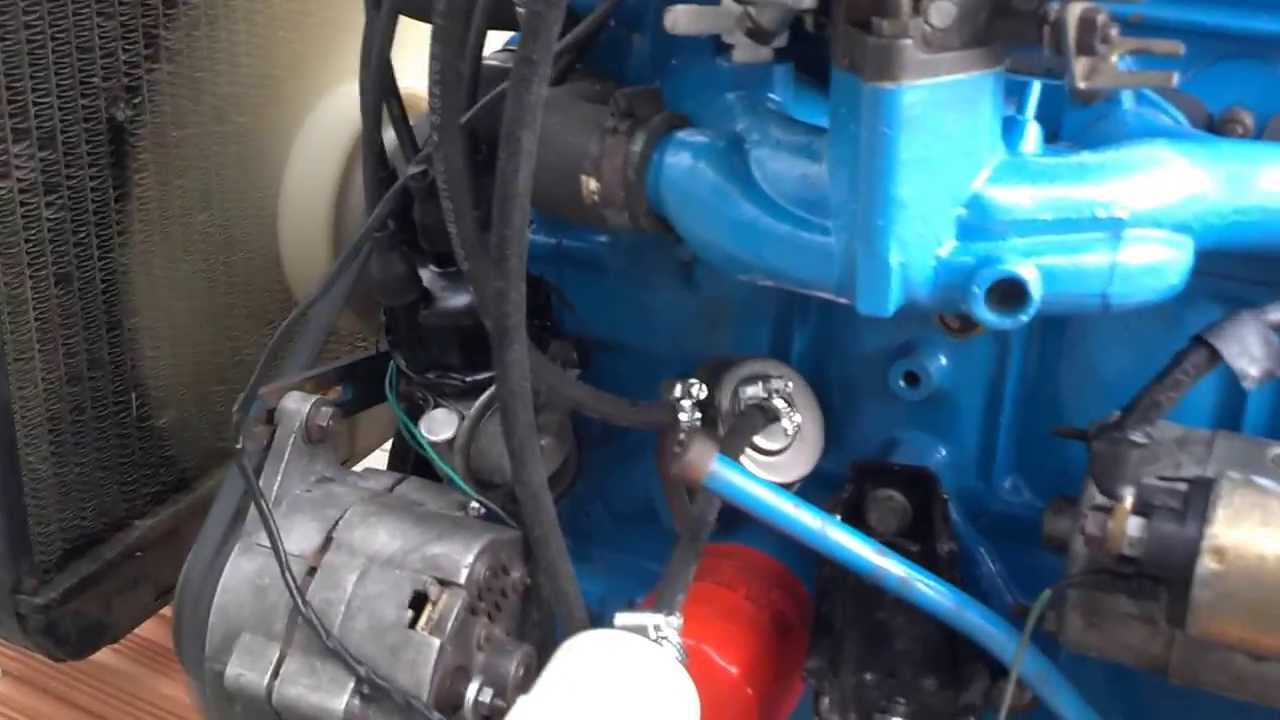 Primeira partida do motor do Chevette 1.4
