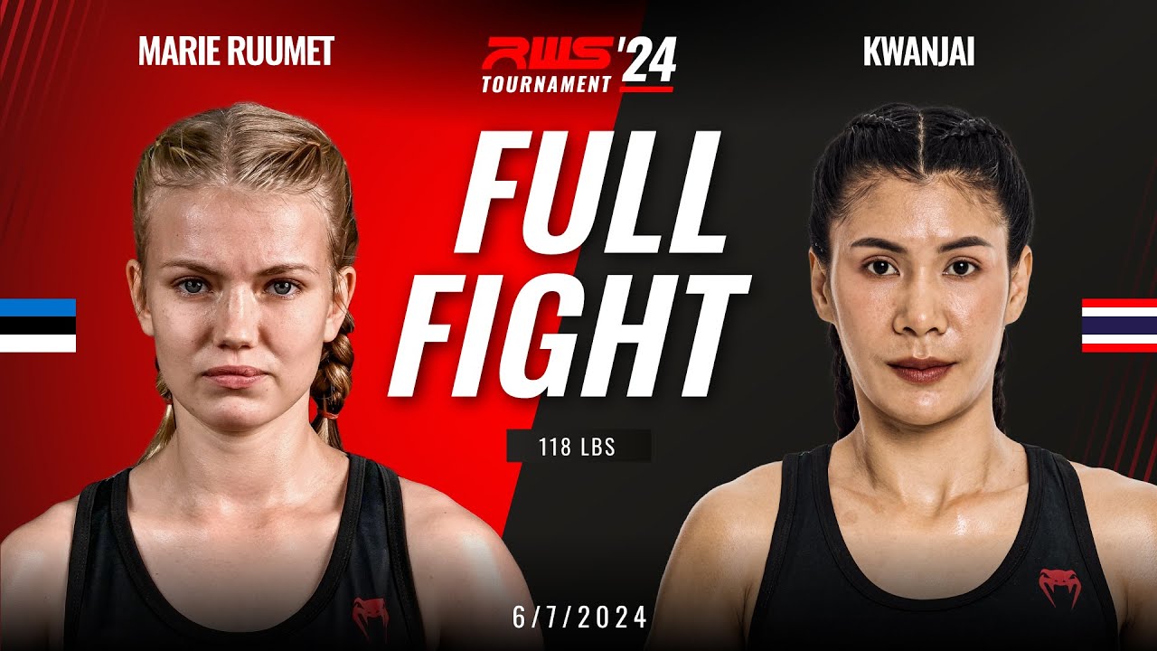 Full Fight l Marie Ruumet vs Kwanjai Kwanjai Muay Thai Gym I RWS