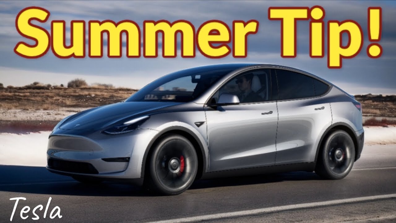 Как избежать потери запаса хода Tesla летом | Отключите защиту от перегрева салона в вашей Tesla!