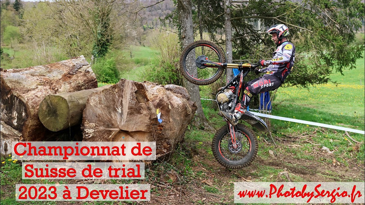 Championnat de Suisse de trial 2023 à Develier