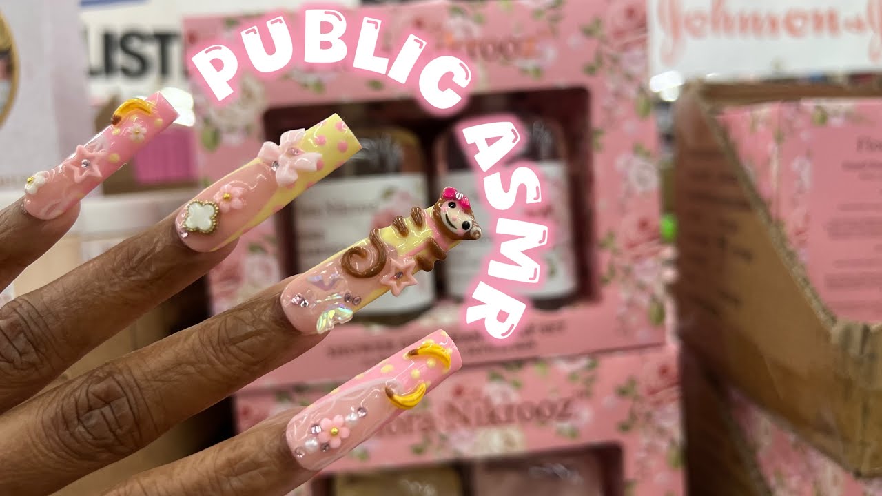 41 Minutes Of PUBLIC  ASMR In Ollie’s | Mini mic, Mouth Sounds,Slow Camera Tapping,Scratching & More