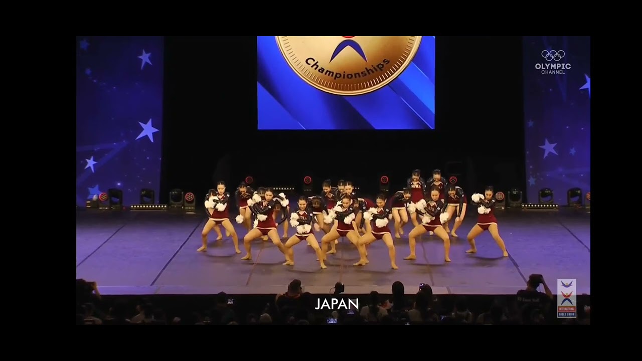 Team Japan - Team Cheer Pom - ICU Cheerleading Worlds 2024