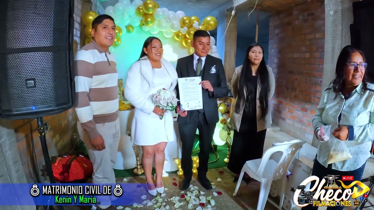 MATRIMONIO CIVIL DE KENIN Y MARIA 06 FEBRERO 2026