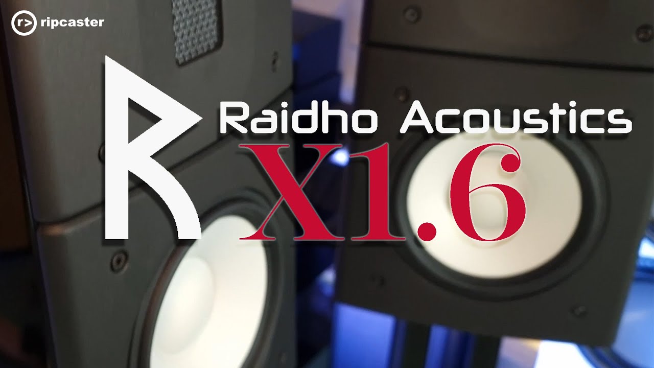 Raidho X1.6 High Performing Compact Speaker at Ripcaster