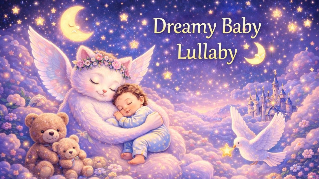 Dreamy Baby Lullaby of love 432 hz🌙