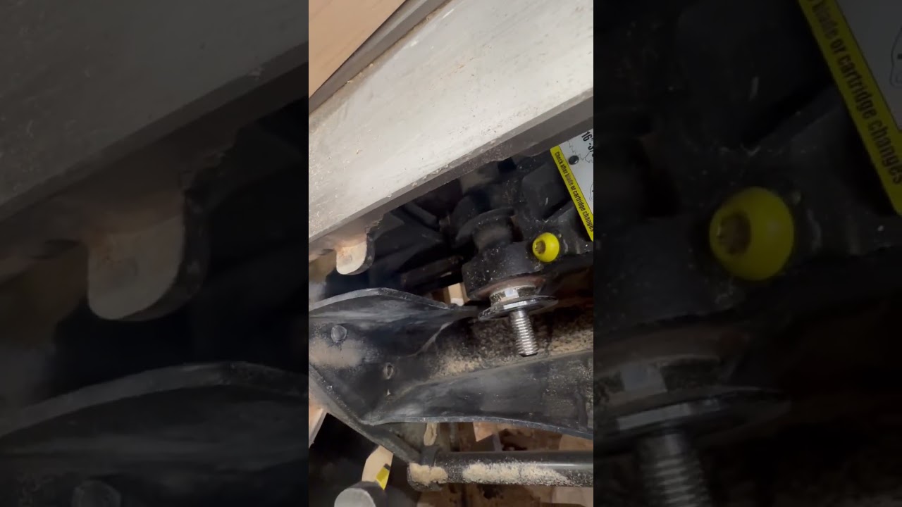 #sawstop #troubleshoot issue with arbor lock after brake #woodworking